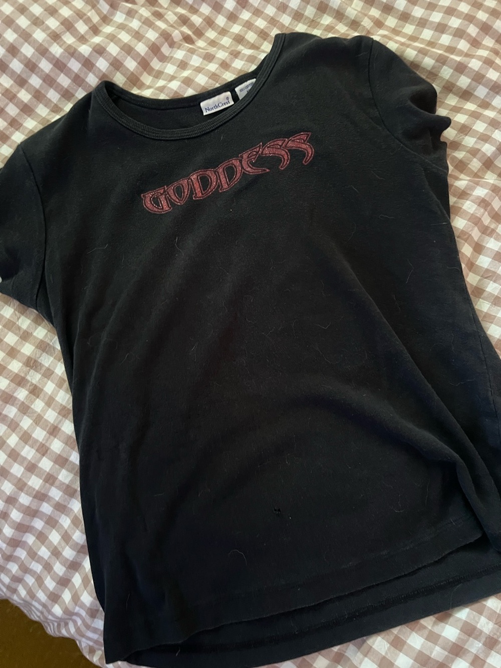 Vintage 100% Cotton Goddess Baby Tee - Picture 3 of 5